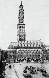 Hotel de Ville, (City Hall), Paris: France, 1900. Creator: Unknown
