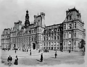 Town Hall Prints: Hotel De Ville, Paris. Creator: Unknown