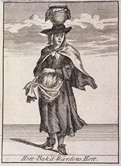 Hott Bak d Wardens Hott, Cries of London, (c1688?)