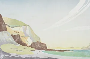 Strait Prints: Houghton Bay, 1932. Creator: William Cooch