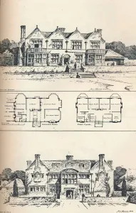 Studio Volume 52 Prints: Houghton Grange, near Huntingdon, c1897