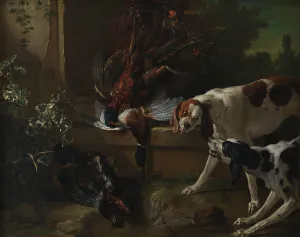 Pheasant Prints: Hounds with Wild-Fowl and Game, 1726. Creator: Jean-Baptiste Oudry