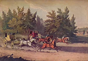 Havell Prints: The Last Hour of a Contested Election for M. P, 1817. Artist: Robert Havell