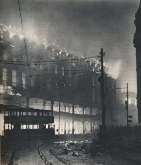 Blitz Gallery: Nine Hours of Bombing. When Sheffields turn came it was mid-winter. 1940 (1942)