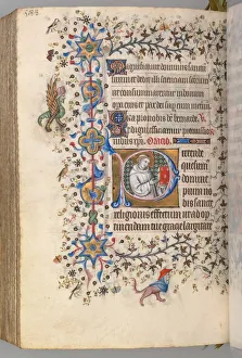 Hours of Charles the Noble, King of Navarre (1361-1425), fol. 288v, St. Hervard (?), c