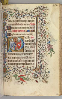 Hours of Charles the Noble, King of Navarre (1361-1425), fol. 281r, SS. Cosmas and Damien, c
