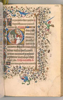 Hours of Charles the Noble, King of Navarre (1361-1425), fol. 2865r, St. Nicholas, c