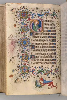 Hours of Charles the Noble, King of Navarre (1361-1425): fol. 102v, Text, c. 1405