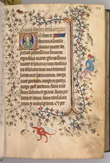 Hours of Charles the Noble, King of Navarre (1361-1425): fol. 13r, Text, c. 1405. Creator