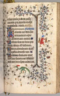 Hours of Charles the Noble, King of Navarre (1361-1425): fol. 186r, Text, c. 1405