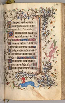 Hours of Charles the Noble, King of Navarre (1361-1425): fol. 204r, Text, c. 1405