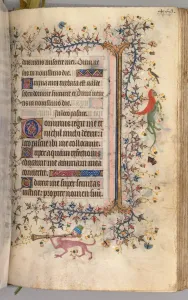 Hours of Charles the Noble, King of Navarre (1361-1425): fol. 219r, Text, c. 1405