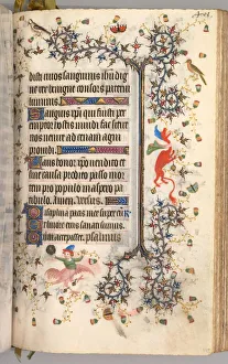 Hours of Charles the Noble, King of Navarre (1361-1425): fol. 195r, Text, c. 1405