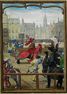 The Hours of Hennessy (Hours of Notre-Dame). Labors of the Months: June, c1530. Creator: Bening, Simon, (Workshop) (ca 1483-1561)