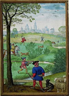 Calendar Prints: The Hours of Hennessy (Hours of Notre-Dame)