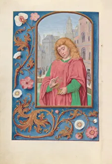 Hours of Queen Isabella the Catholic, Queen of Spain: Fol. 171, St. John the Evangelist, c