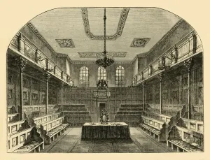 Assembly Hall Prints: The House in 1815, 1881. Creator: Unknown