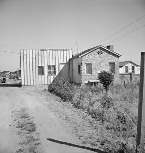 Real Estate Gallery: House with about an acre at Highway City, California, 1939. Creator: Dorothea Lange