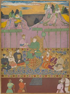 The House of Bijapur, ca. 1680. Creators: Kamal Muhammad, Chand Muhammad The House of Bijapur, ca. 1680. Creators: Kamal Muhammad, Chand Muhammad