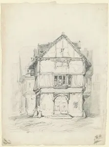 House, c. 1835-1840. Creator: Seth Wells Cheney