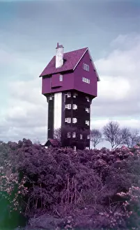 Water Tower Prints: House in the Clouds, Thorpeness, Suffolk, c1955. Creator: Arthur Charles Kirby Ware