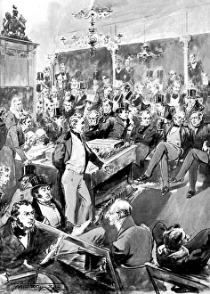 Arnold Wright Gallery: The House of Commons in 1846 (c1905)
