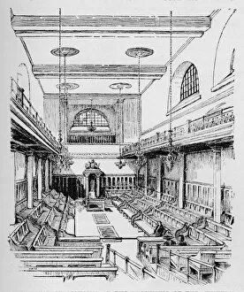 Chamber Collection: The House of Commons at the Beginning of the Century, c1897. Artist: William Patten