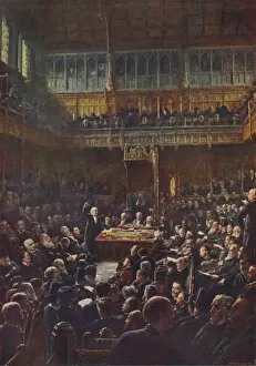 Member Of Parliament Gallery: The House of Commons, February 13, 1893 (1906). Artist: Sir Robert Ponsonby Staples