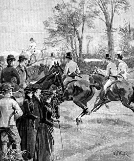 Front Page Prints: House of Commons Steeplechase at Rugby