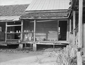 Preserve Jar Prints: House in which cotton farmer has lived for fifty years