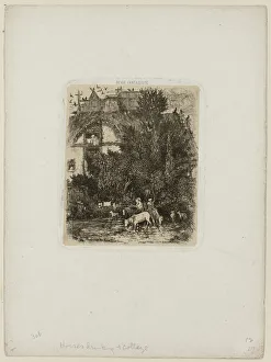 The House with the Curved Façade, from Revue Fantaisiste, 1861 The House with the Curved Façade, from Revue Fantaisiste, 1861