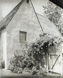 Climbing Plants Prints: House at the French Village, Highland Avenue