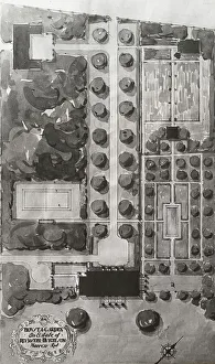 Platt Charles A Prints: House and Garden on Estate of Rev