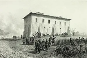 Souvenirs Ditalie Prints: House of Six Green Shutters, from Souvenirs d'Italie: Expédition de Rome