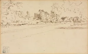 House in Hammersmith. Creator: Charles Samuel Keene (British, 1823-1891)