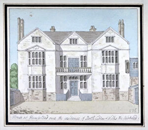 Booth Collection: House at Hampstead, London, c1800