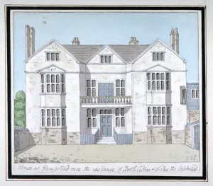 Colley Prints: House at Hampstead, London, c1800