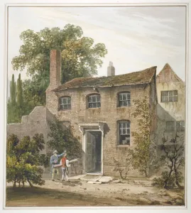 Converted Prints: House in Holborn, London, 1815. Artist: George Shepherd