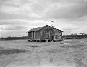 Displacement Prints: House in Little Oklahoma, California