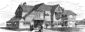 James A Prints: House at Long Branch, New Jersey