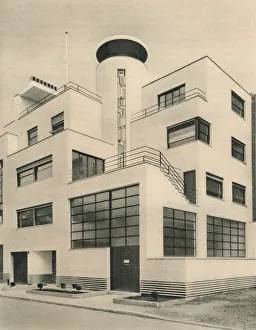 House of M. M. Joel and Jan Martel, scupltors, Rue Mallet-Stevens, Auteuil, c1927
