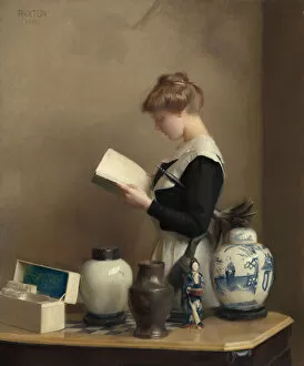 Images Dated 8th April 2021: The House Maid, 1910. Creator: William McGregor Paxton