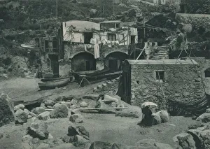 House on the Marina Grande, Capri, Italy, 1927. Artist: Eugen Poppel