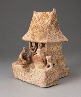 House Model Depicting a Ritual Feast, 100 B.C./A.D. 300. Creator: Unknown