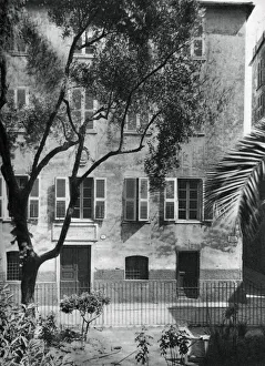 Birthplace Prints: The house where Napoleon was born, Ajaccio, Corsica, 1937. Artist: Martin Hurlimann