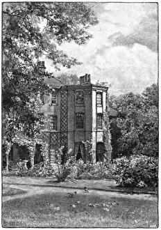 Theory Of Evolution Prints: Down House, near Beckenham, Kent, from the garden, 1883