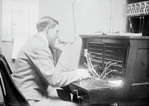 Receiver Prints: House Office Building - Telephone Exchange