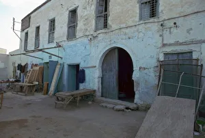 Tunisia Prints: House where Paul Klee lived in Kairouan, Tunisia, 20th century