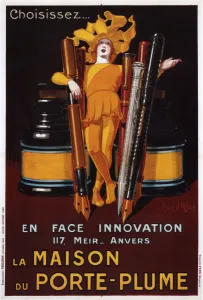 Jean 1886 1938 Prints: The house of the pen, 1928. Artist: D Ylen, Jean (1886-1938)