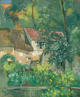 House of Pere Lacroix, 1873. Creator: Paul Cezanne
